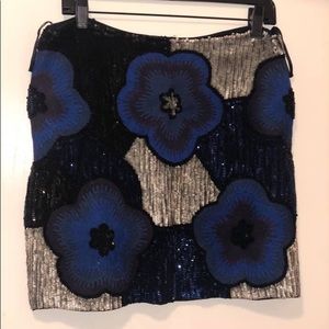 French Connection Sequin Skirt
